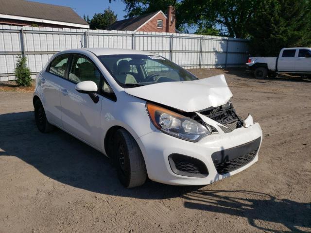 KIA RIO LX 2012 with VIN KNADM5A30C6083195 - Photo from auction