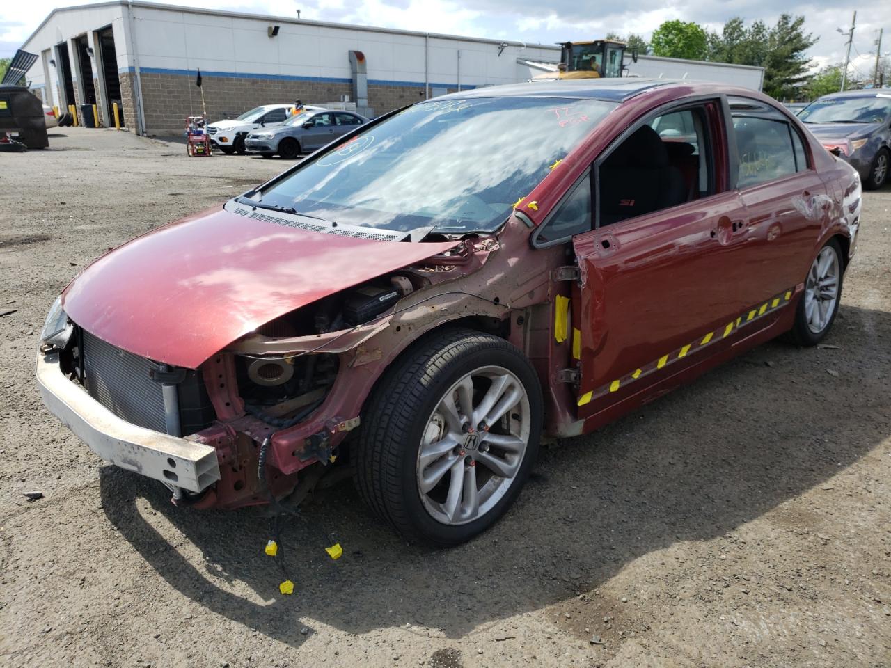 Photo 9 from auction – 2007 HONDA CIVIC SI with VIN 2HGFA55537H706735