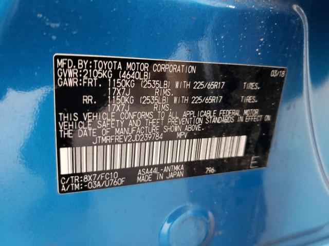 Zdjęcie 10 z aukcji – 2018 TOYOTA RAV4 ADVEN z VIN JTMRFREV2JD239784