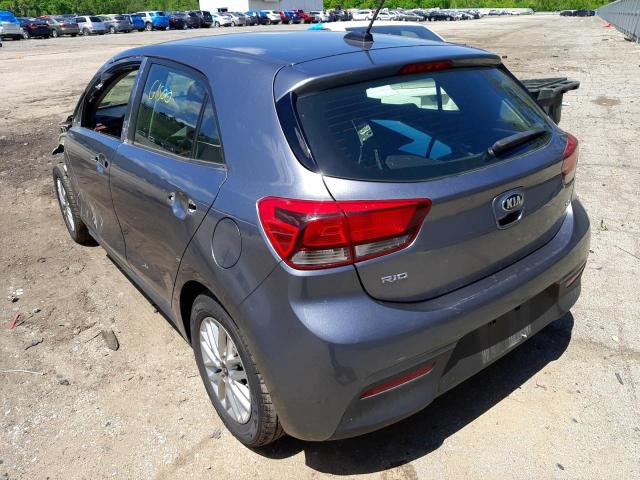 Photo 3 from auction – 2018 KIA RIO EX with VIN 3KPA35AB8JE000362