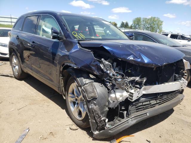 TOYOTA HIGHLANDER 2015 with VIN 5TDDKRFH3FS114786 - Photo from auction