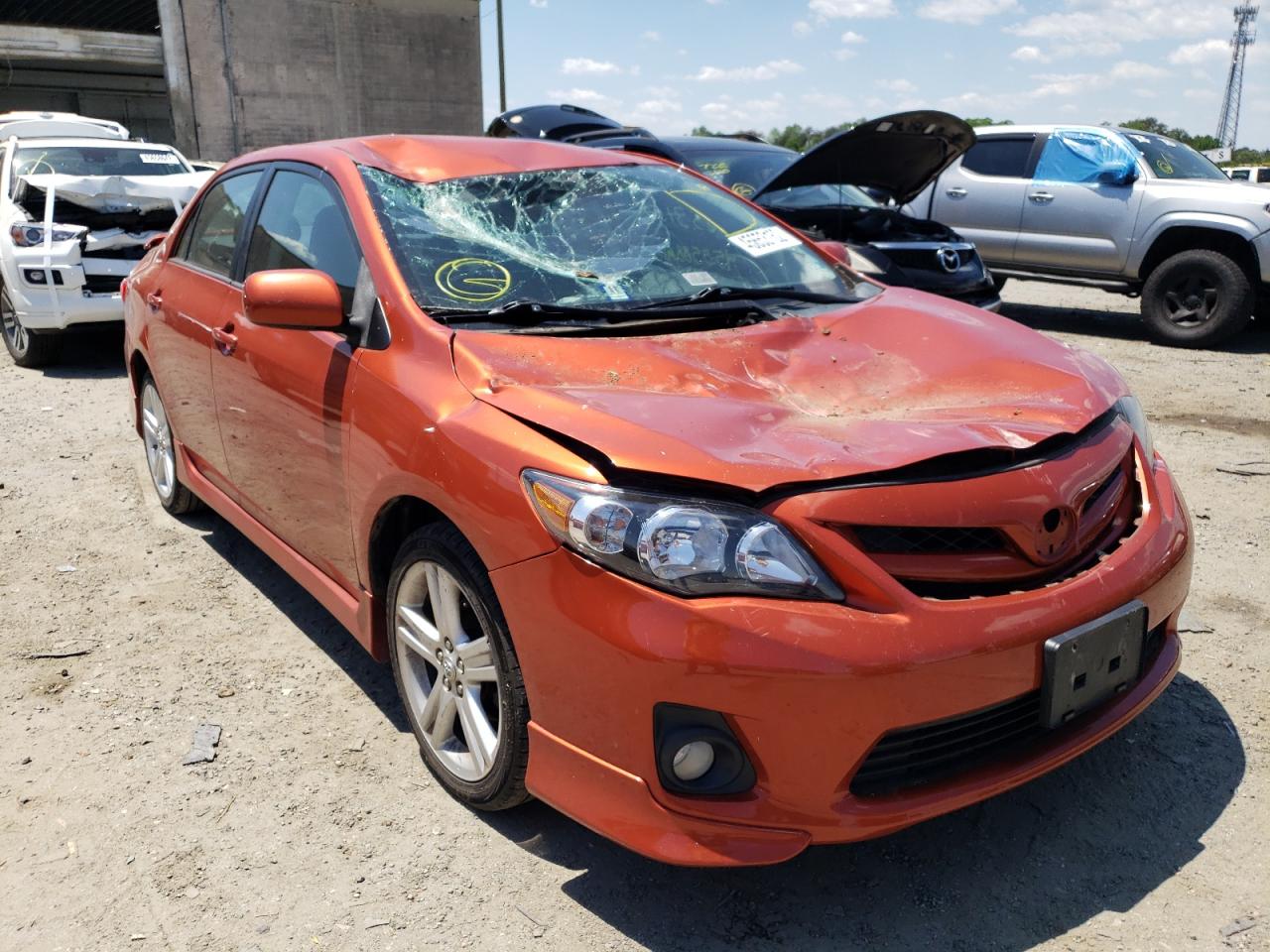 Фото 1 с аукциона – 2013 TOYOTA COROLLA BA с VIN 2T1BU4EE9DC079365