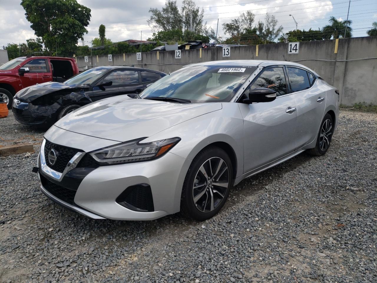 Photo 2 from auction – 2022 NISSAN MAXIMA SV with VIN 1N4AA6CV5NC504034