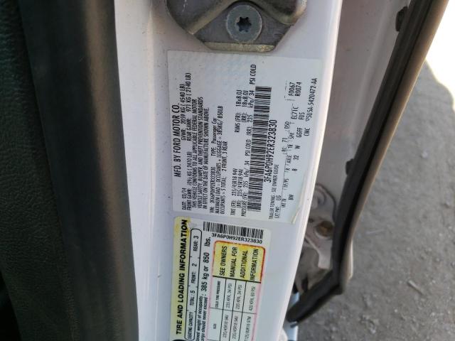 Photo 10 from auction – 2014 FORD FUSION SE with VIN 3FA6P0H92ER323830