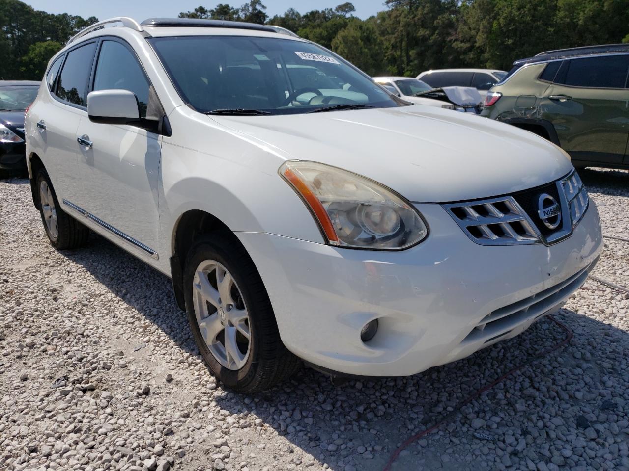 NISSAN ROGUE S 2011 with VIN JN8AS5MT4BW159611 - Photo from auction