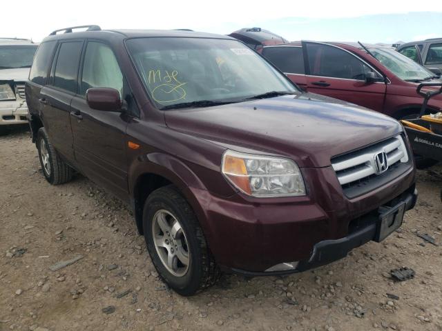 HONDA PILOT 2007 with VIN 2HKYF18517H538064 - Photo from auction