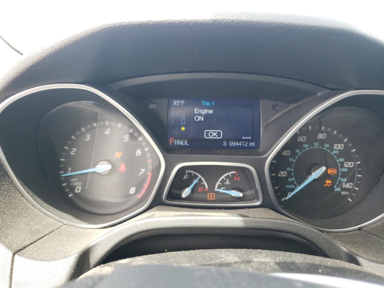 Photo 8 from auction – 2014 FORD FOCUS SE with VIN 1FADP3F22EL143972