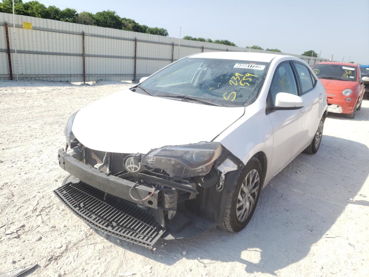Photo 2 from auction – 2019 TOYOTA COROLLA L with VIN 2T1BURHE4KC239559