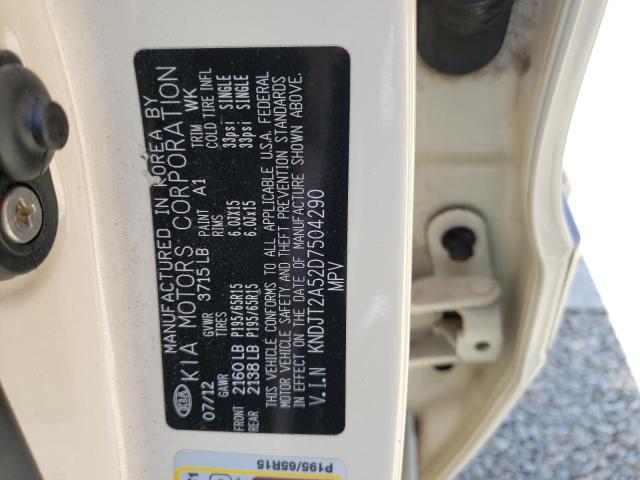 Photo 10 from auction – 2013 KIA SOUL with VIN KNDJT2A52D7504290
