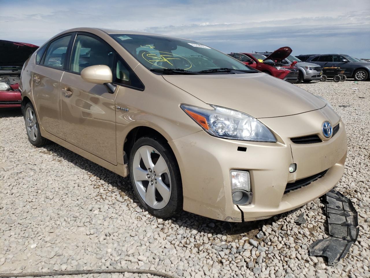 TOYOTA PRIUS 2010 with VIN JTDKN3DU2A1019167 - Photo from auction