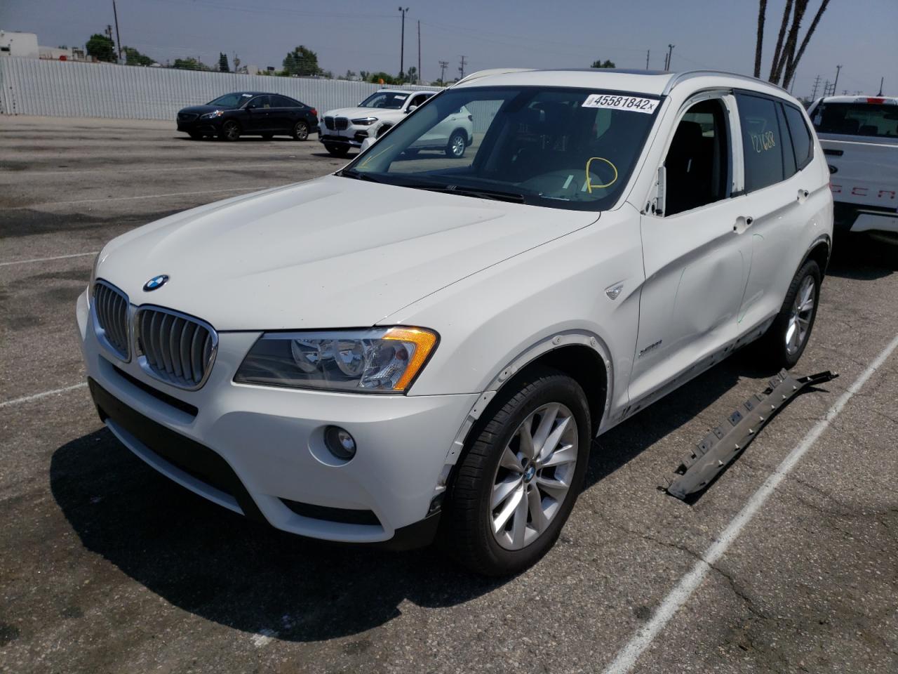 Photo 2 from auction – 2013 BMW X3 XDRIVE2 with VIN 5UXWX9C52D0A16788