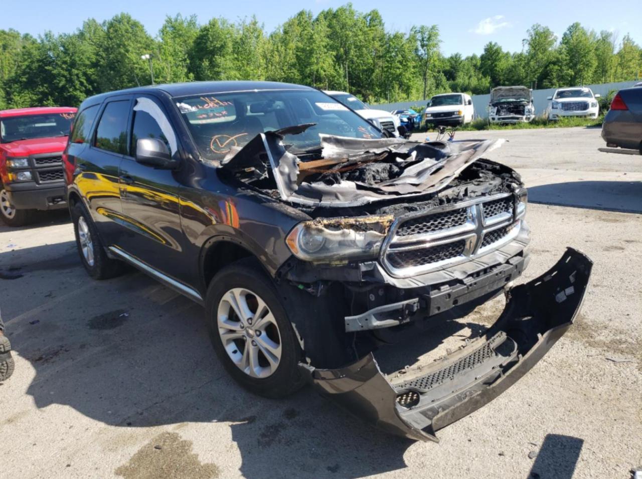 DODGE DURANGO SX 2013 with VIN 1C4RDJAG4DC699263 - Photo from auction