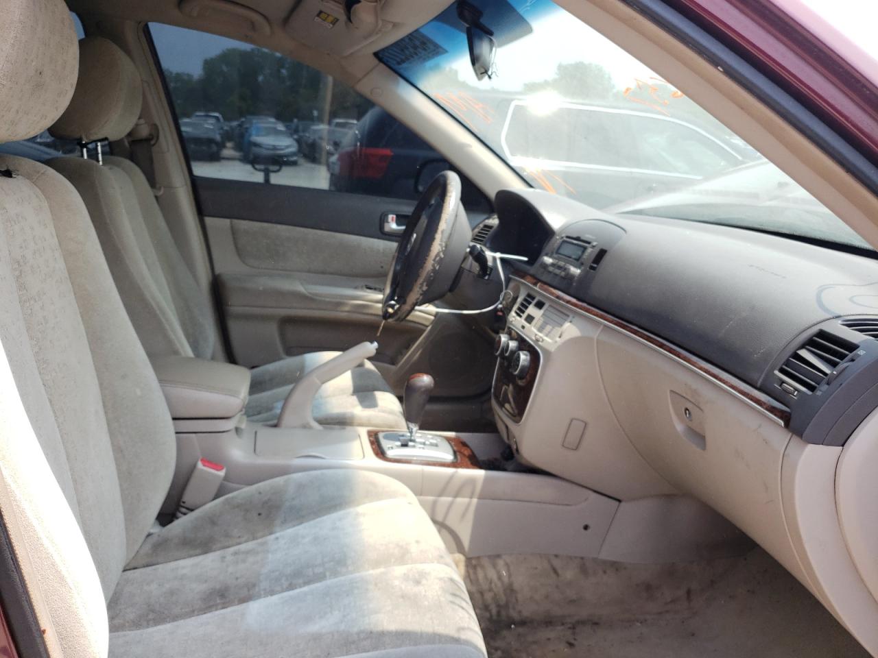 Photo 5 from auction – 2007 HYUNDAI SONATA SE with VIN 5NPEU46F67H224657