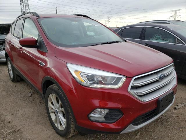FORD ESCAPE SEL 2018 with VIN 1FMCU9HD5JUB99405 - Photo from auction