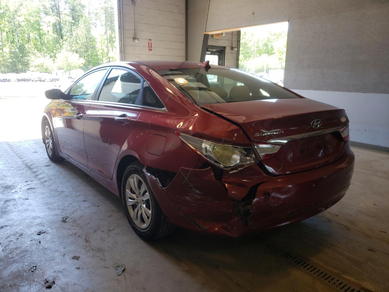 Photo 3 from auction – 2012 HYUNDAI SONATA GLS with VIN 5NPEB4AC7CH464250