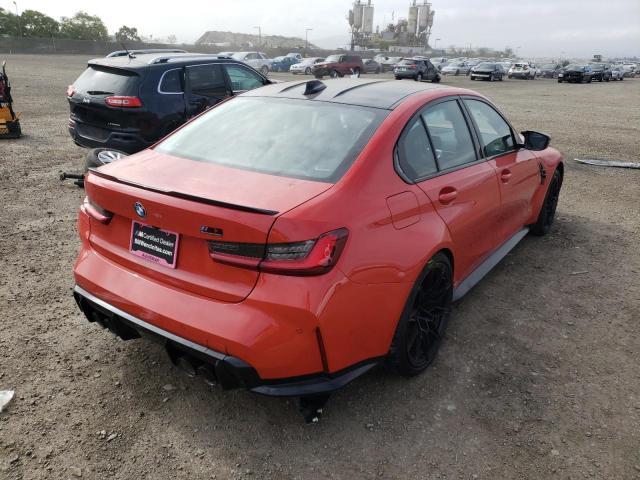 Photo 4 from auction – 2022 BMW M3 COMPETI with VIN WBS43AY05NFM41722