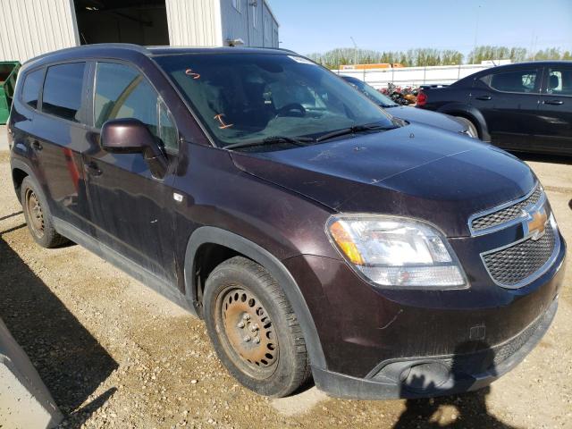 CHEVROLET ORLANDO LT 2013 with VIN KL77P2ET0DK036853 - Photo from auction