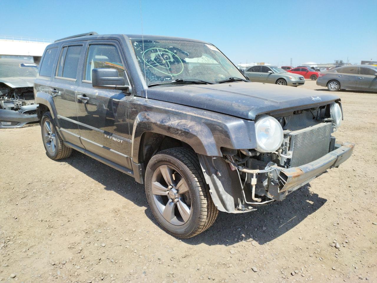 JEEP PATRIOT 2015 with VIN 1C4NJRAB3FD282370 - Photo from auction