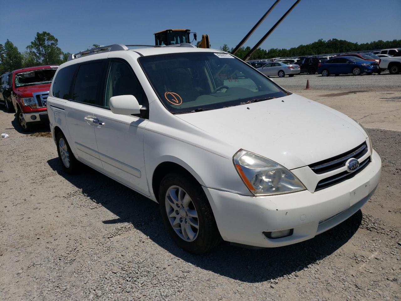 KIA SEDONA EX 2006 with VIN KNDMB233266096006 - Photo from auction