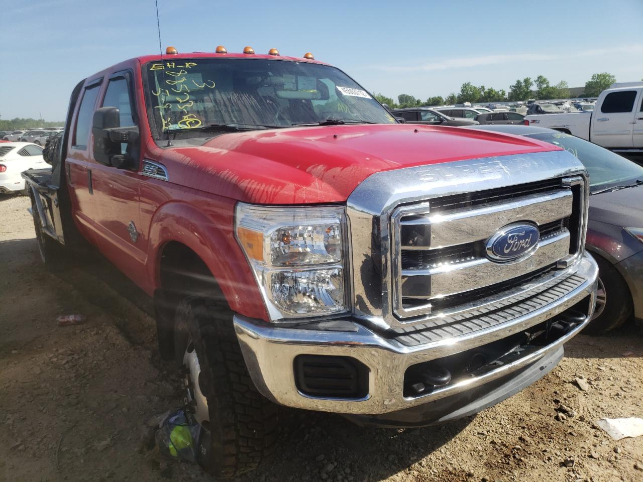 FORD F350 SUPER 2014 with VIN 1FD8W3HT4EEA91118 - Photo from auction