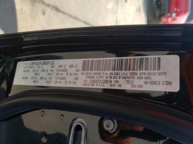 Photo 10 from auction – 2012 DODGE RAM 1500 S with VIN 1C6RD6KT6CS330134