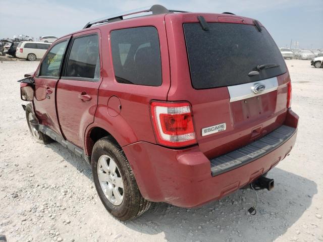 Photo 3 from auction – 2012 FORD ESCAPE LIM with VIN 1FMCU0E75CKA85896