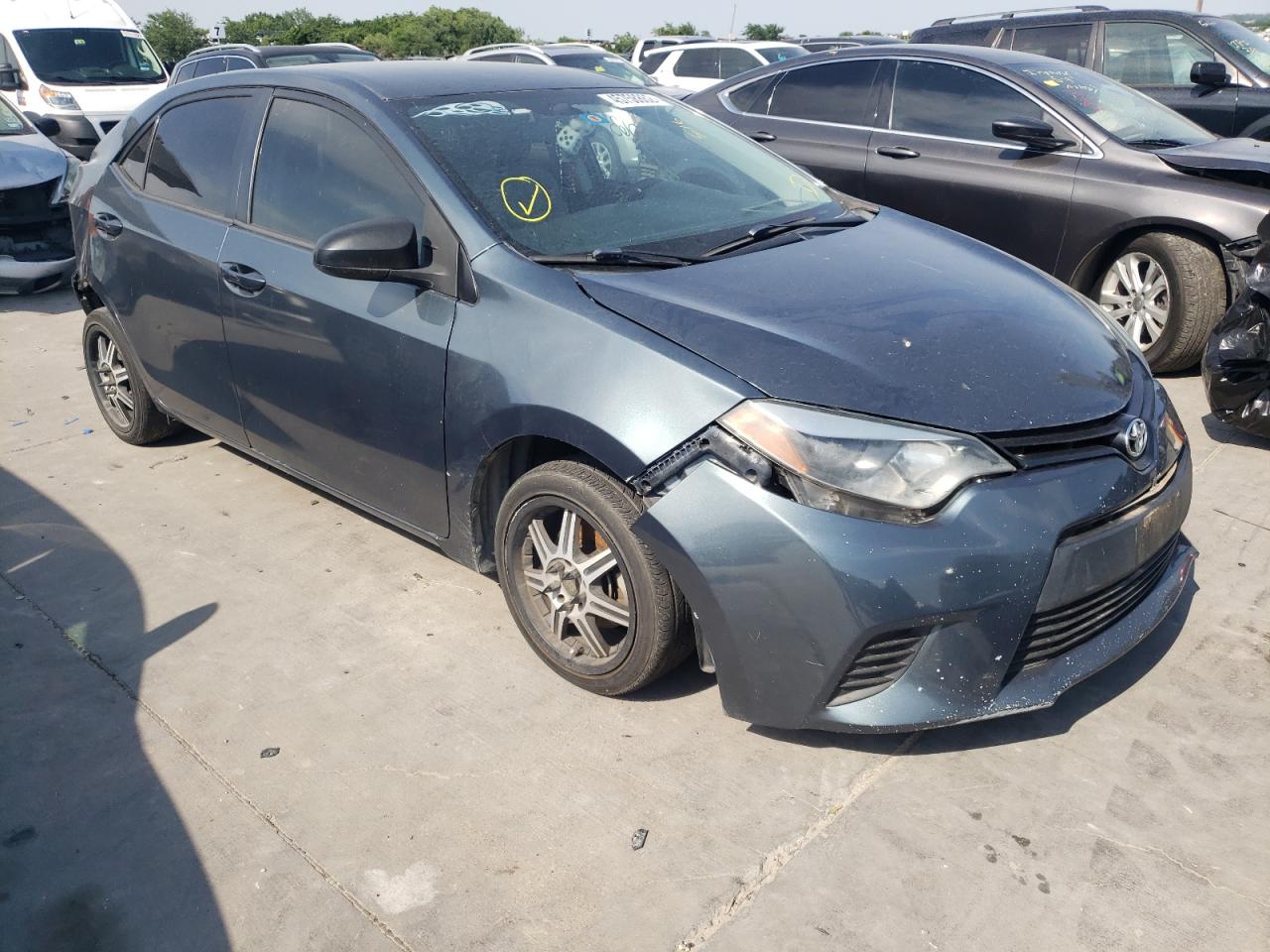 Photo 1 from auction – 2014 TOYOTA COROLLA L with VIN 5YFBURHE7EP046276