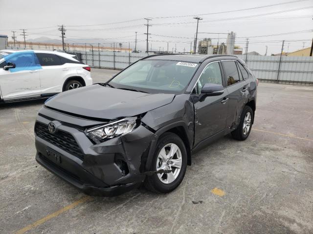 Photo 2 from auction – 2021 TOYOTA RAV4 XLE with VIN 2T3W1RFV7MW151837