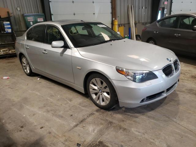 BMW 545 I 2004 with VIN WBANB33524B113402 - Photo from auction
