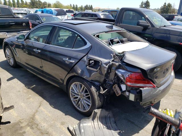 Photo 3 from auction – 2021 GENESIS G70 ELITE with VIN KMTG34LA1MU075792