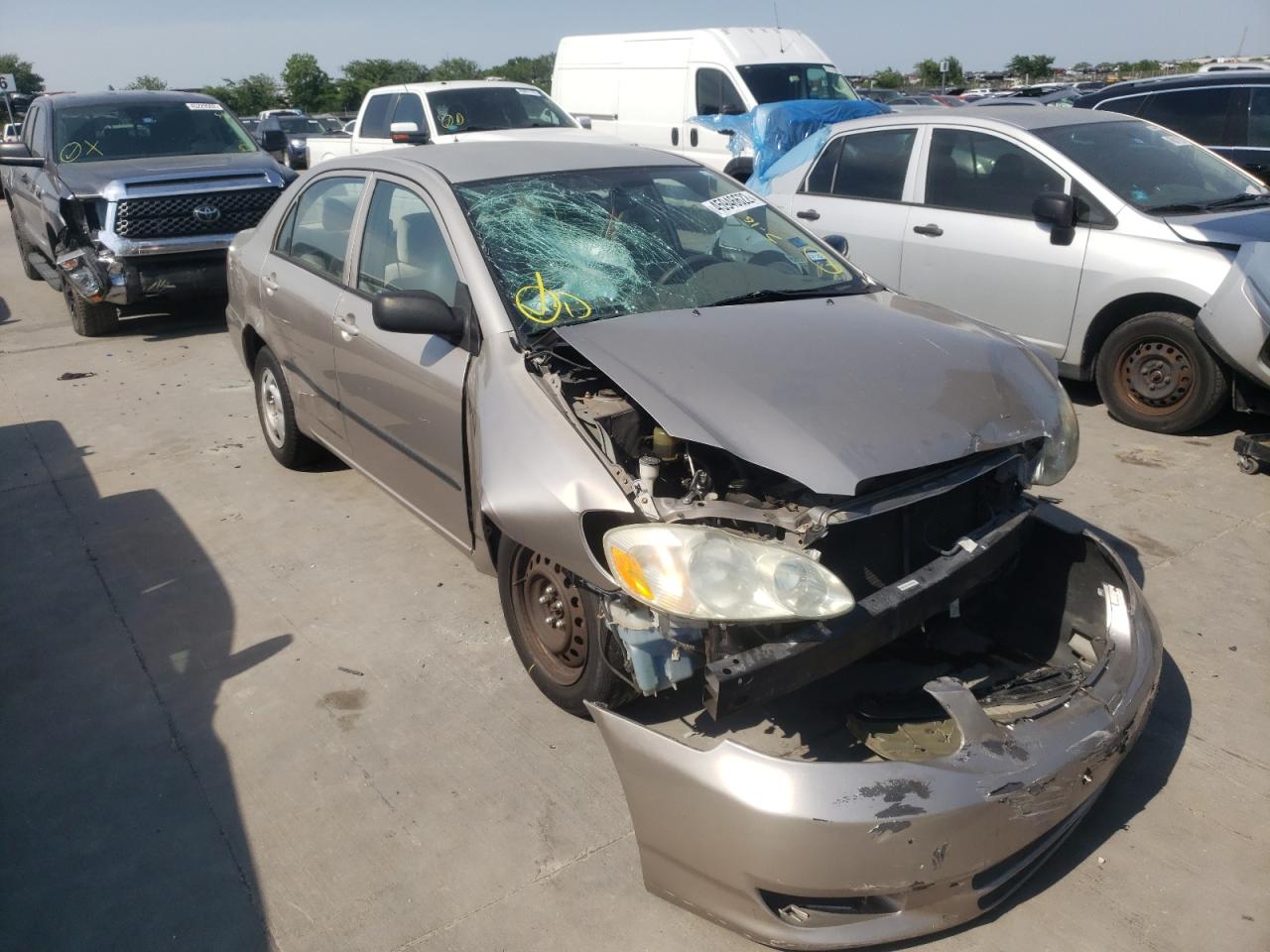 TOYOTA COROLLA 2003 with VIN 1NXBR32E73Z008467 - Photo from auction