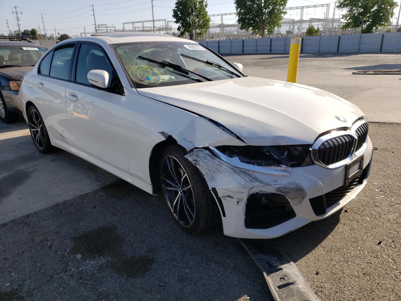BMW 330I 2022 with VIN 3MW5R1J01N8C36019 - Photo from auction