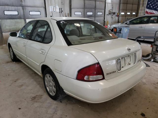 Photo 3 from auction – 2000 NISSAN SENTRA with VIN 3N1CB51D4YL329095