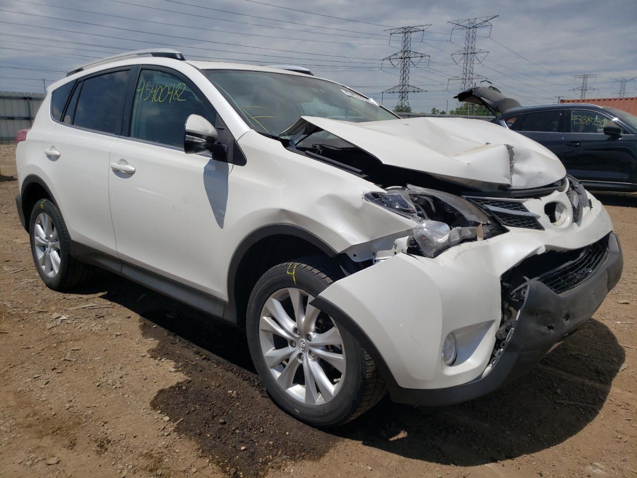 TOYOTA RAV4 LIMIT 2013 with VIN 2T3DFREV1DW035110 - Photo from auction
