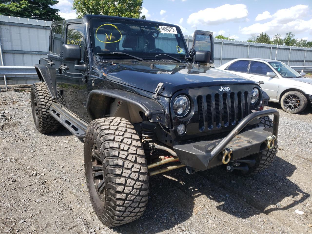 JEEP WRANGLER U 2014 with VIN 1C4BJWEG8EL164231 - Photo from auction