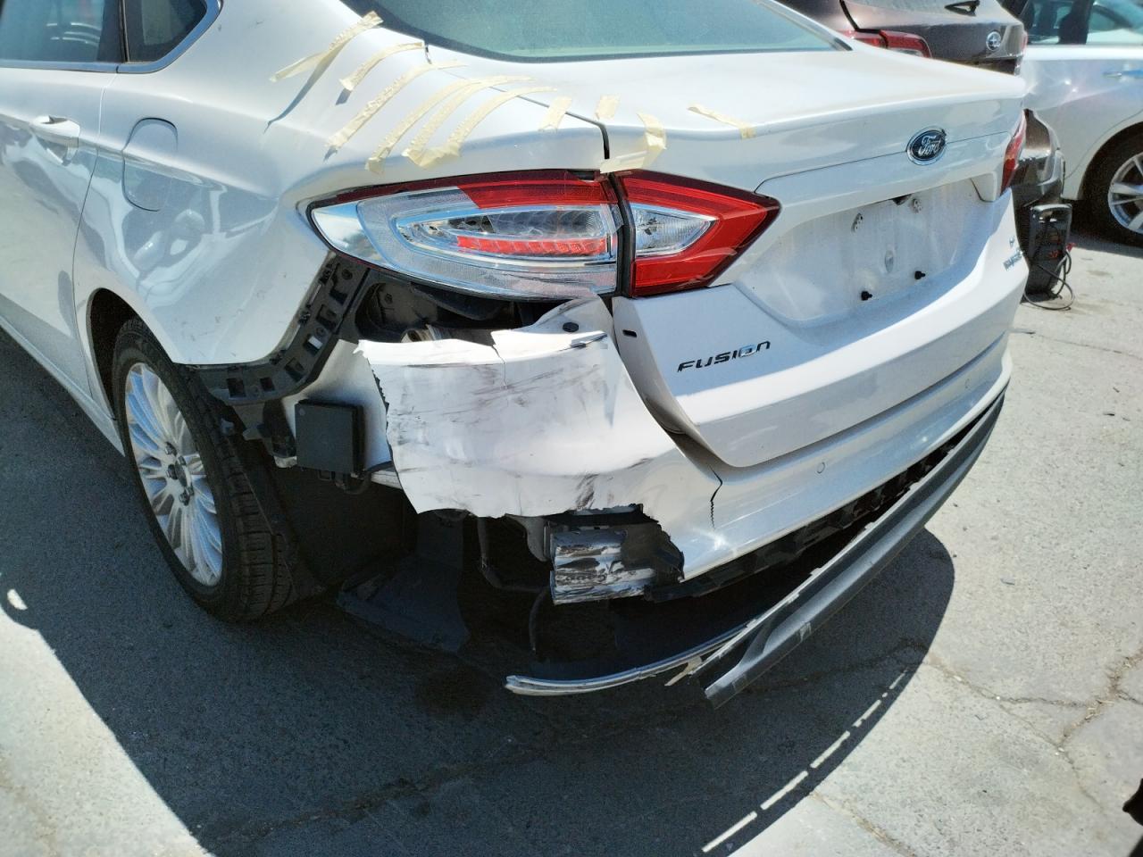 Photo 9 from auction – 2013 FORD FUSION SE with VIN 3FA6P0LUXDR208970
