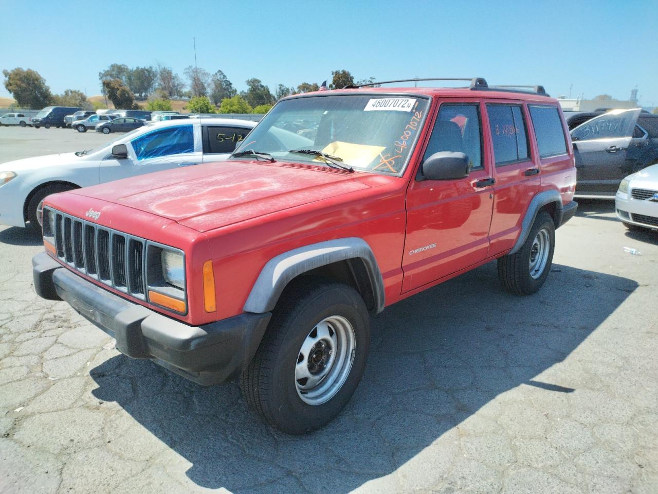Photo 2 from auction – 2000 JEEP CHEROKEE S with VIN 1J4FT28P5YL132772