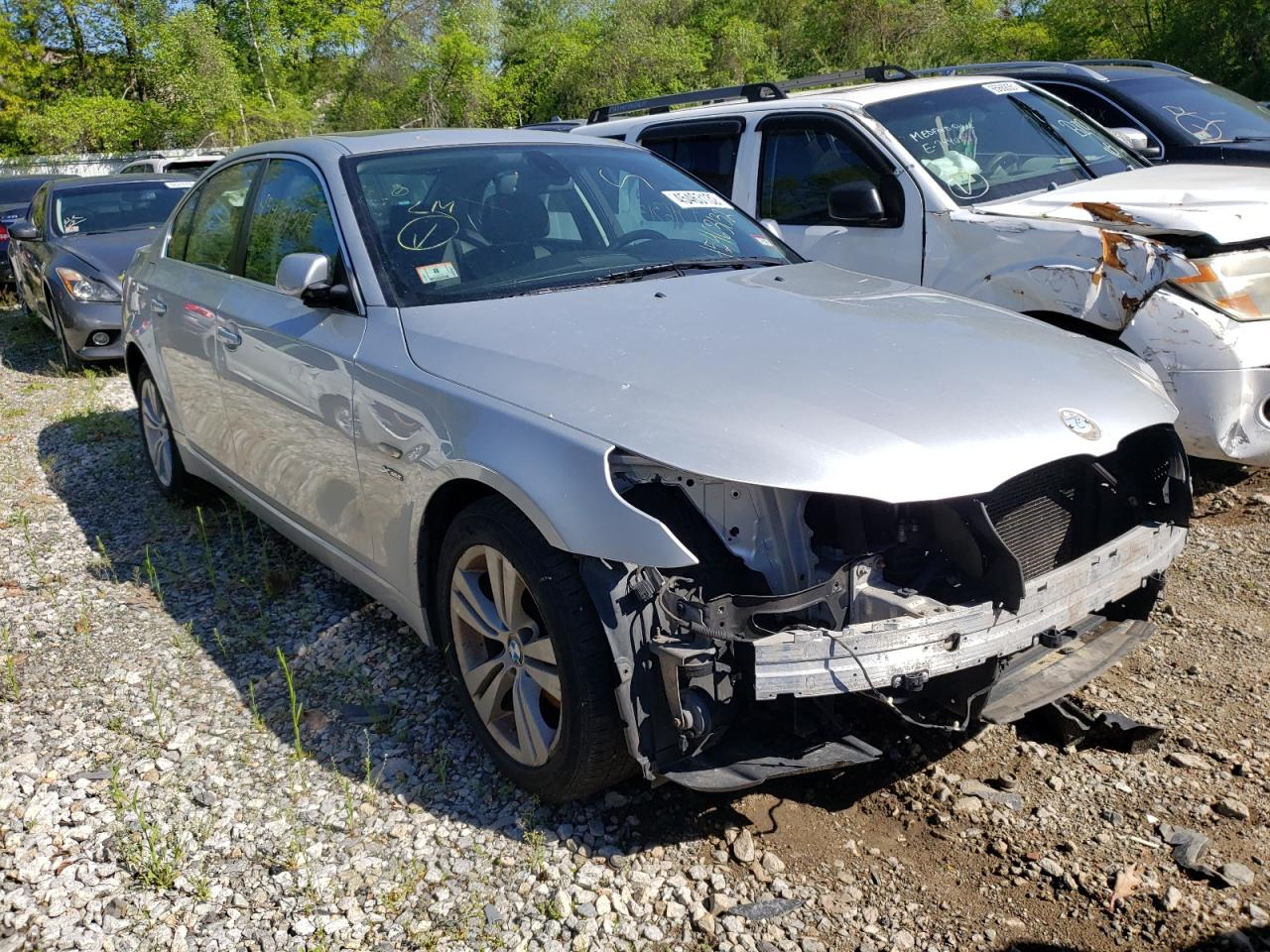 BMW 528 XI 2010 with VIN WBANV1C56AC156545 - Photo from auction