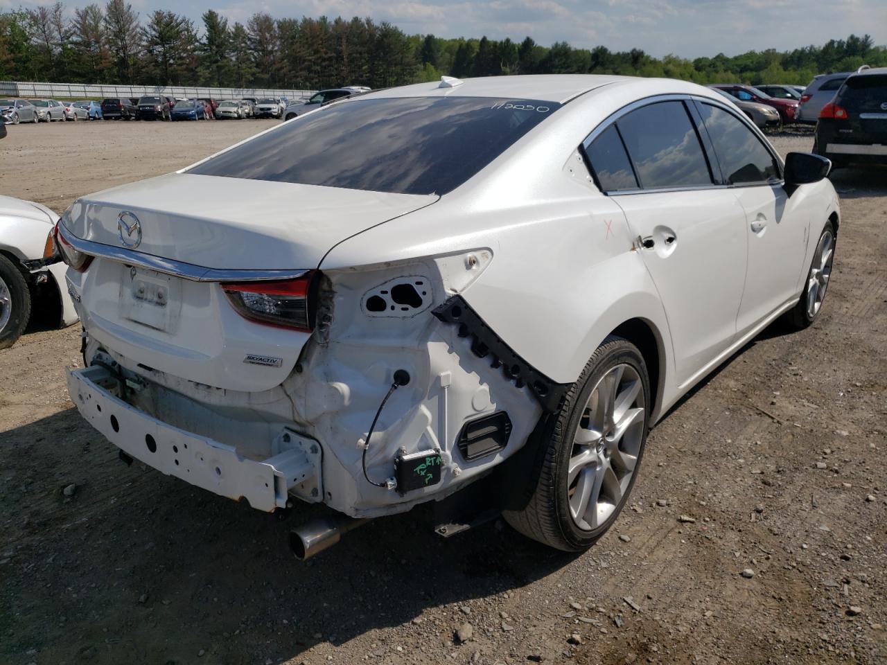 Photo 4 from auction – 2016 MAZDA 6 TOURING with VIN JM1GJ1V53G1456066