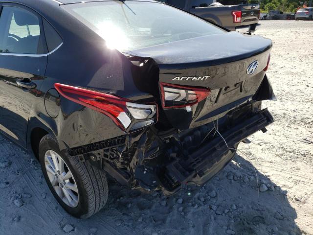 Photo 9 from auction – 2021 HYUNDAI ACCENT SE with VIN 3KPC24A69ME145004