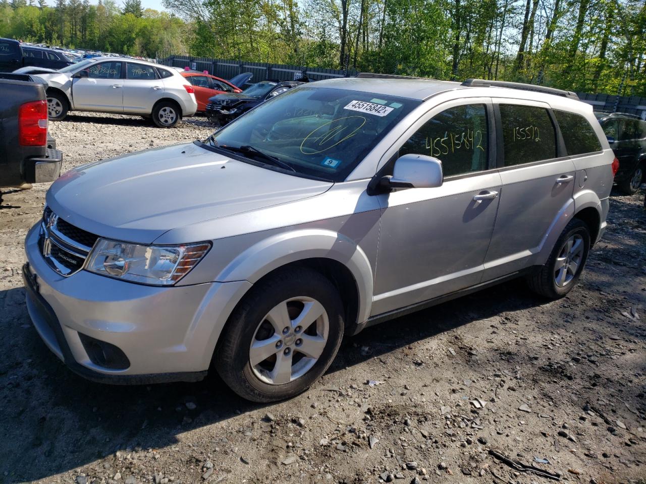Photo 2 from auction – 2012 DODGE JOURNEY SX with VIN 3C4PDCBG8CT132350