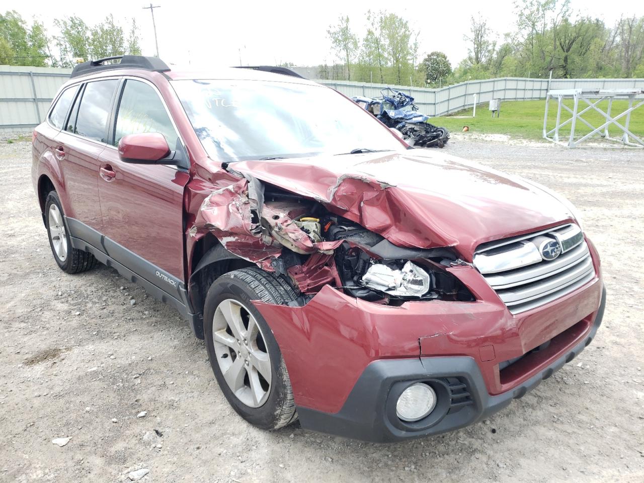 SUBARU OUTBACK 2. 2013 с VIN 4S4BRBCC2D3265714 - Снимка от търг