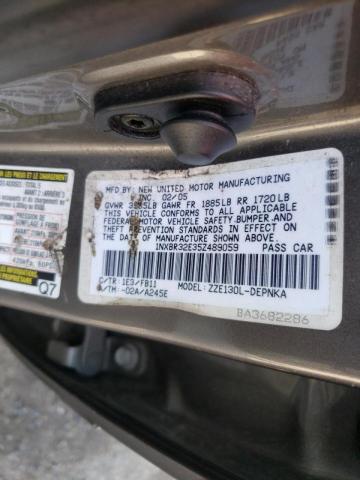 Photo 10 from auction – 2005 TOYOTA COROLLA CE with VIN 1NXBR32E35Z489059
