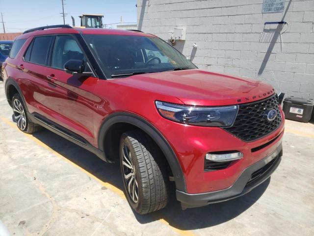 FORD EXPLORER S 2020 with VIN 1FM5K8GC3LGB64655 - Photo from auction