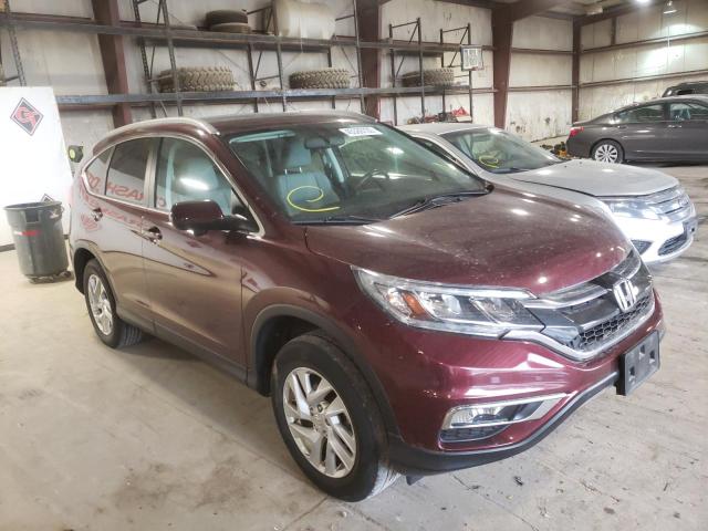 Photo 1 from auction – 2015 HONDA CR-V EXL with VIN 5J6RM4H72FL107007