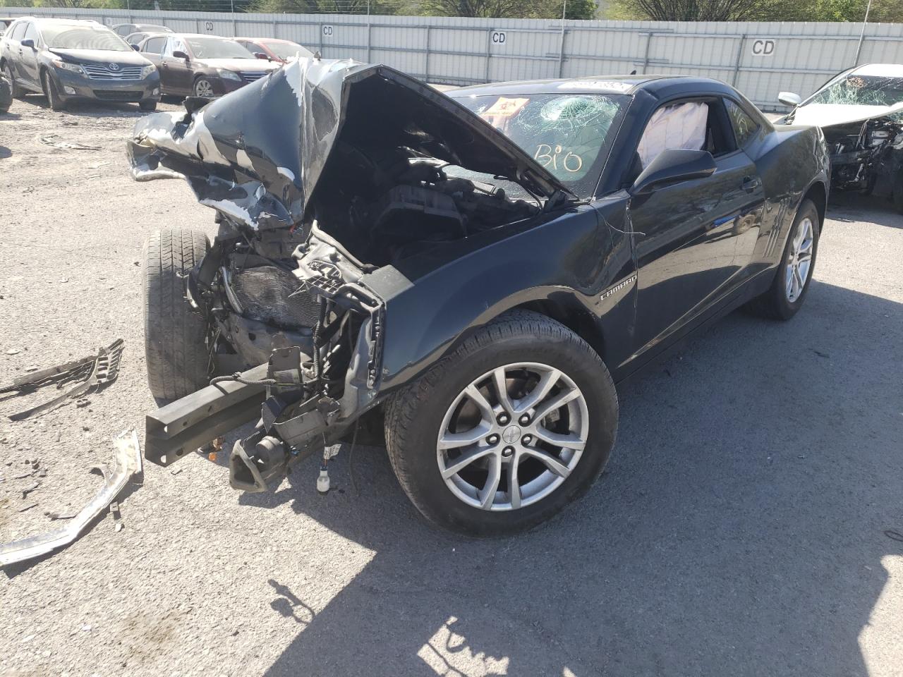 Foto 2 de la subasta – 2014 CHEVROLET CAMARO LS con VIN 2G1FA1E32E9286715
