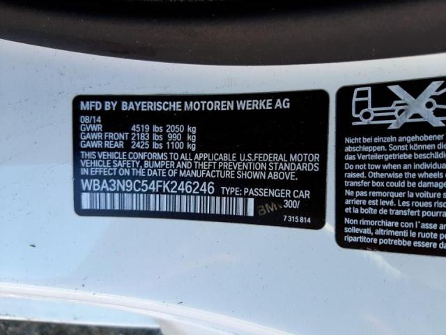 Photo 10 from auction – 2015 BMW 428 XI with VIN WBA3N9C54FK246246