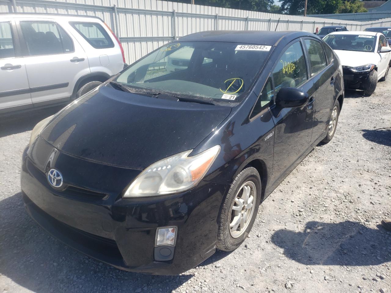 Photo 2 from auction – 2010 TOYOTA PRIUS with VIN JTDKN3DU2A0084381
