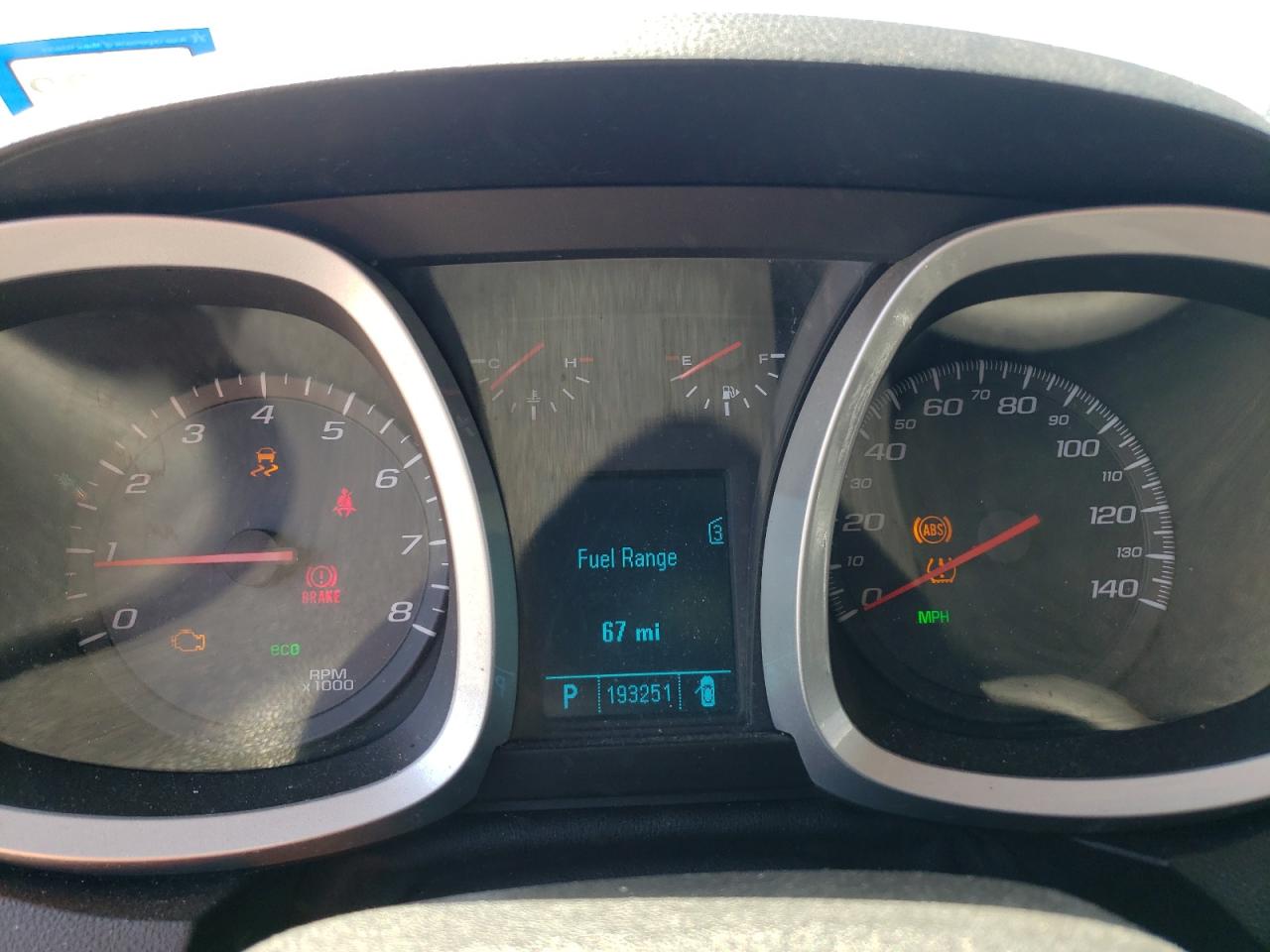 Photo 8 from auction – 2010 CHEVROLET EQUINOX LT with VIN 2CNFLEEW7A6332789