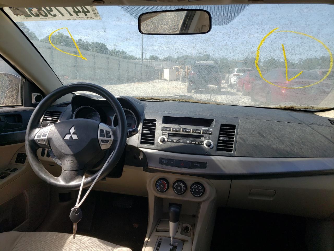 Photo 9 from auction – 2008 MITSUBISHI LANCER ES with VIN JA3AU26UX8U005501